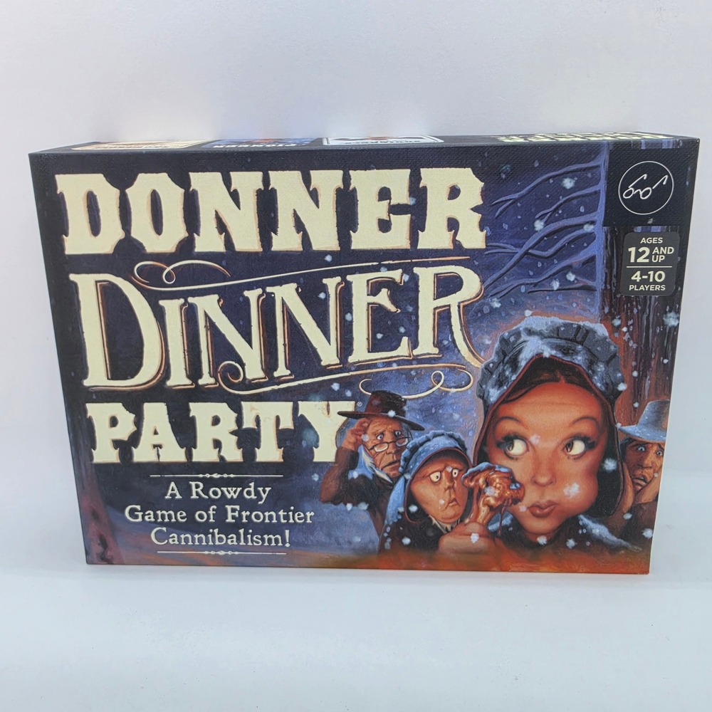Donner Dinner Party Board Game Chronicle Books Social Deduction 4-10 Players